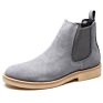 Autumn Men's High-Top Shoe Tide Korean British Wild Boot Chelsea Boot Men's Boot Frosted Large Size