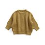 Autumn Newly Baby Girls Solid Color Cardigan Oversized Knit Kids Sweaters