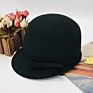 Autumn Parent Child Lady Kid Toddler Girl Boy Equestrian Hat Horseman Rider Baseball Cap Wool Felt Hat