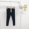 Autumn Solid Baby Ribbed Legging Unisex