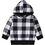 Autumn Sweatshirts for Girls Plaid Children Sweater Kids Pullover Toddler Hoodies Baby Outerwear