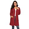 Autumn Young Ladies Coat Ladies Long Sleeved Shawl Sweater Polyester Women Open Cardigan