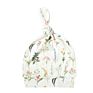 Babies Hat Organic Cotton Printing Newborn Beanie Top Knot Hats for Baby Boy Girl Cap