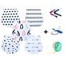 Baby Burp Cloths Extra Soft Waterproof Absorbent Burp Cloths 3 Pack