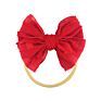 Baby Headband Headwear for Kids Chiffon Fabric Children Nylon Band Headband Baby Elastic Big Bow Hair Band Hair Accessories