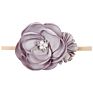 Baby Nylon Artificial Floral Hairband Soft Head Bands Artificial Flower Newborn Kids Hair Accessories for Baby