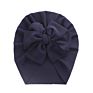 Baby Spring Soft Ribbed Turban Hat Hair Knot Hat Beanie Hat Newborn Headwrap Baby Girl Shower Gift Headband Kids 0-4T
