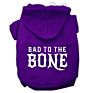 Bad to the Bone Dog Pet Hoodies