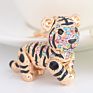 Bag Car Charms Pendants Luxury 3D Animal Diamond Metal Key Chain for Handbag Wallet (Kc253C)