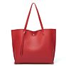 Bags Women Purses and Handbags Large Retro Vegan Soft Pu Leather Ladies Tote Shoulder Bag with Tassel