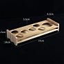 Bamboo Wine Cup Holder Condiments Rack Red Wine Cup Holder Bamboo Tray