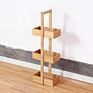 Bamboo Wooden Kitchen Shelf Storage Rack Bath Accessories Bathroom Shower Caddy with 3 Shelves