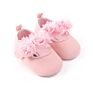Beautiful 0-1-Year-Old Bow Dress Baby Crib Shoes Princess Girl Toddler Shoes Soft Sole