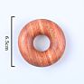 Beech Walnut Wooden Donut Seal Pour Food Storage Bag Clip Snack Sealing Clip