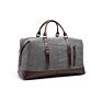 Blank Vintage Cotton Large Personalized Weekend Overnight Men Travel Duffle Canvas Duffel Bag