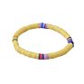Bohemia Hawaii Beach Style Stack Disc Spacers Polymer Clay Bracelet