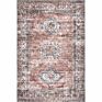 Bohemian Medallion Nevaeh Machine Washable Persian Microfiber Area Rug
