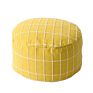 Boho Modern Moroccan round Pouf Foot Stool Patio Living Room Decor Jacquard Floor Pouf Ottoman