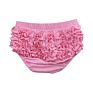Boutique Knit Corron 0-5Year Newborn Infant Baby Girls Ruffle Plain Cute Baby Diaper Cover Bloomer