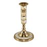 Brass Pillar Candle Holder Antique Finished Decorative Metal Candle Stand Wedding Gift Center Piece Candle Pillar