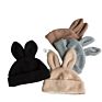 Bunny Ear Knitted Hat Lovely Unisex Rabbit Ear Windproof Knitted Hat for Season