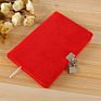 Buy Velvet Mini Executive Diaries Heart Shape Girl Diary Notebook with Lock