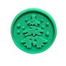 Cake Silicone Stamp Cookie Cutter Wooden Handle Silicone Christmas Biscuit Cookie Stamp