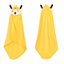Candy Color Cartoon Baby Bath Towel Cotton Children Beach Towel Baby Hooded Towel