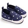 Canvas Stars Print First Walker Slip on Loafers Baby Casual Shoes