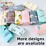 Cartoon Bee Baby Swaddle Organic Cotton Bamboo Muslin Blanket Wrap Accept