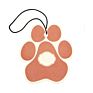 Cartoon Dog Paw Design Cute Long Lasting Scents Fragrance Perfume Paper Car Air Fresheners Manufacturers