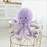 Cartoon Stuffed Giant Smile Octopus Decoration Soft Plush Toy