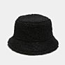 Casual Lamb Hair Fisherman Hat Light Plate Warm Fuzzy Plush Basin Bucket Hat