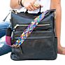 Casual Women Leopard Versatile Straps Leather Crossbody Travel Bag Backpack