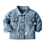 Children Baby Toddler Little Boys Girls Outwear Jean Denim Coats Kids Denim Jacket for Kids