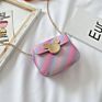 Children's Bag Seven-Color Children's Small Goes with Everything Girl's One-Shoulder Cross-Body Chain Saddle Access