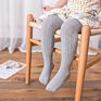 Children's Pantyhose Knitted Girls Leggings One-Piece White Cotton Baby Baby Socks Girl Kid Baby Calf High Cotton Long Fr
