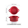 Chinese Creative Ceramic Straight Soup Pot Simple Household Soup Pot Kitchen Hotel Tableware Decoration Set