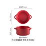 Chinese Creative Ceramic Straight Soup Pot Simple Household Soup Pot Kitchen Hotel Tableware Decoration Set