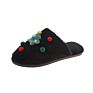 Christmas Series Plush Slippers Soft Bottom Warm Keeping Home Slippers Toe Flat Heel Indoor Shoes