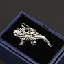 Chrome Stainless Tie Clips Guitar Lizard Dinosaur Bird Sword Pen Shape Tie Clip for Men Necktie Clips Pin for Mens Gift