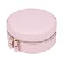 Circular Jewelry Storage Case Portable Travel Jewelry Organizing Case Small Earrings Ring Lipstick Storage Box
