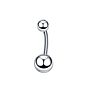 Classic 1Pcs 14G Clear Zircon Belly Button Rings for Women Gold Colorful Stainless Steel Belly Rings Piercing Jewelry