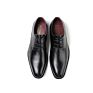 Classic Black Men's Pointed Toe Lace up Wedding Business Office Leather Oxfords Formal Dress Derby Shoes