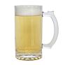 Classic Clear 16Oz Pint Glasses Beer Mugs Drinking Beer Steins Glass Cups with Handle