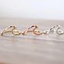 Classic Design 925 Sterling Silver Wave Ring for Women