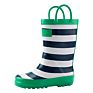 Classic Pattern Multiple Colors and Sizes Available Children Waterproof Rubber Rain Boots for Kids