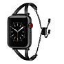 Classy Stainless Steel Cuff Bracelet Replacement for Apple Watch Series 3,2,1 Stainless Steel Jewelry Bangle Wristband for Apple