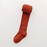 Colorful Cable Knit Baby Autumn Tights Combed Cotton Warm Pantyhose for Kid Girls