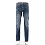 Comfy Slim Fit Skinny Stretch Jeans for Men, Straight Denim Jeans Pants